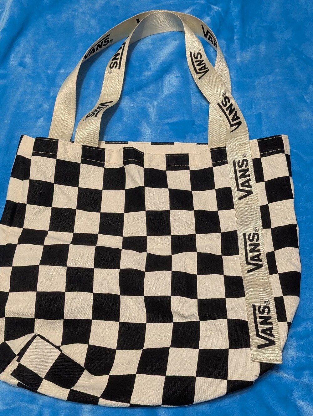 🖤 Vans Checkerboard Tote Bag 🤍